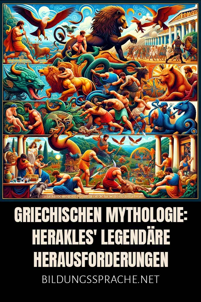 Herakles legendäre Herausforderungen: Die Zwölf Arbeiten in der griechischen Mythologie